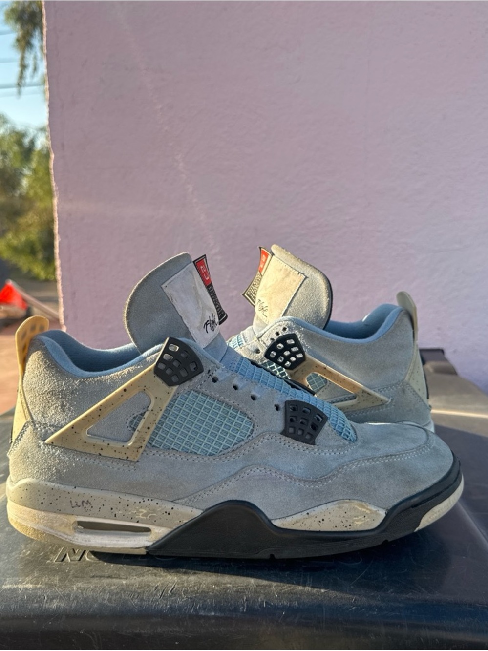 Men's Grey Suede Athletic Sneakers - Neutral Grey